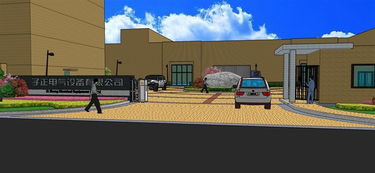 精品工廠景觀設計 SU模型在開發過程中的精細化應用